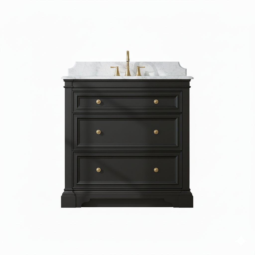 Harborstone Single Vanity 3 drawer